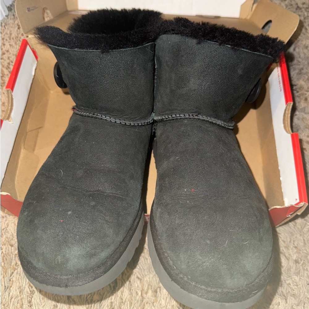 UGG Women's Black Suede Boots